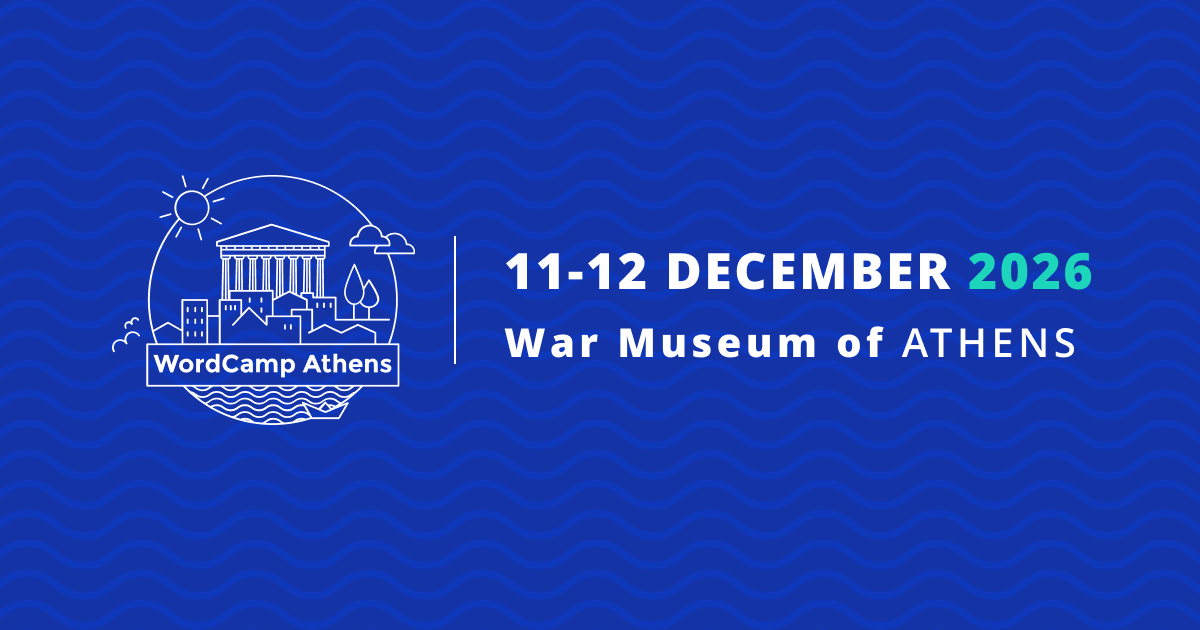 WordCamp Athens 2026
